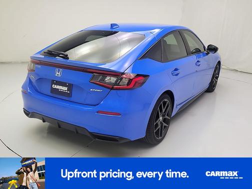 Blue 2024 Honda Civic Sport