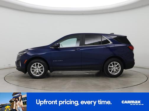 Blue 2022 Chevrolet Equinox LT