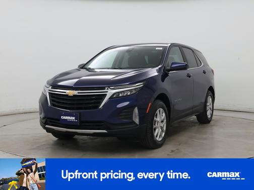 Blue 2022 Chevrolet Equinox LT