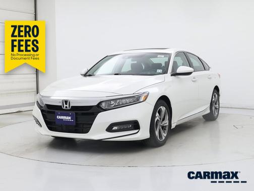 White 2019 Honda Accord EX