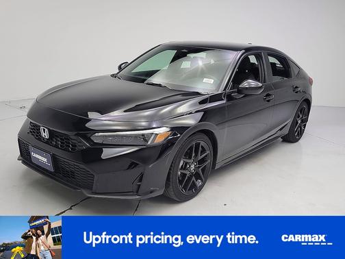 Black 2025 Honda Civic Sport