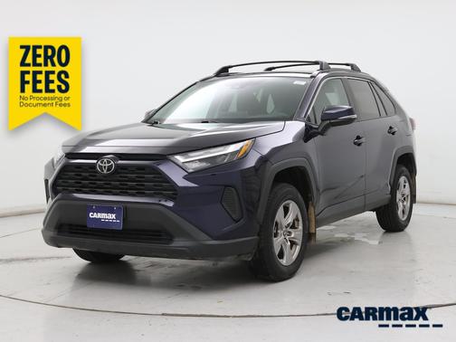 Blue 2022 Toyota RAV4 XLE