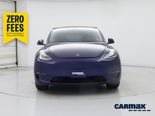 Blue 2022 Tesla Model Y Long Range