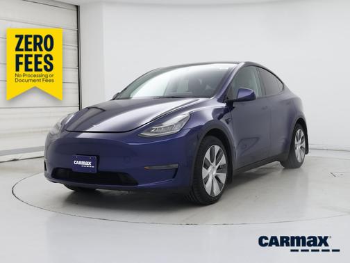 Blue 2022 Tesla Model Y Long Range