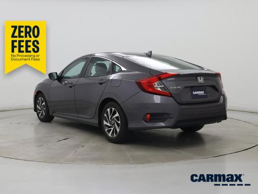 Gray 2017 Honda Civic EX