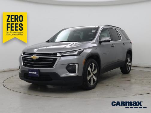 Silver 2023 Chevrolet Traverse LT Leather