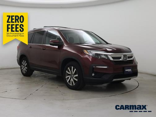 Burgundy 2021 Honda Pilot EX-L