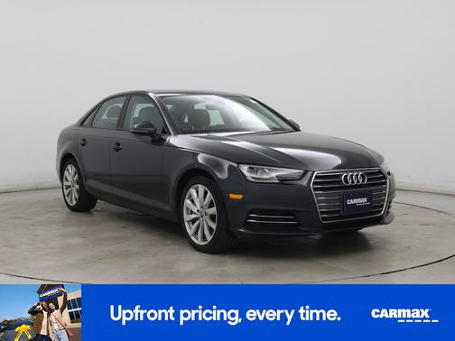 Black 2017 Audi A4 Premium
