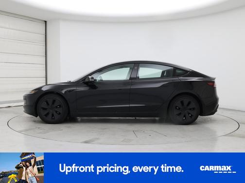 Black 2025 Tesla Model 3 Long Range