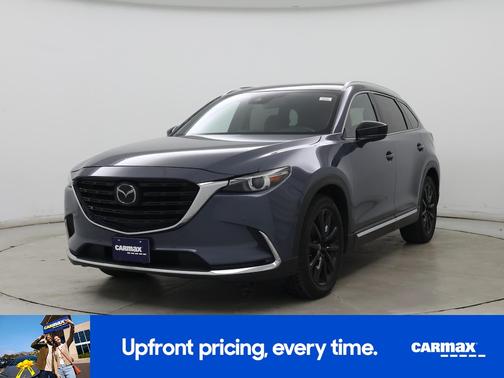Blue 2023 Mazda CX-9 Carbon Edition