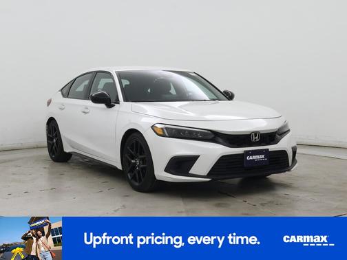 White 2023 Honda Civic Sport