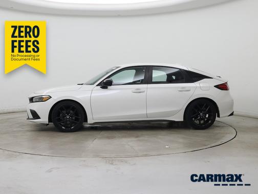 White 2023 Honda Civic Sport