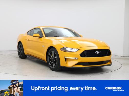 Orange 2019 Ford Mustang GT