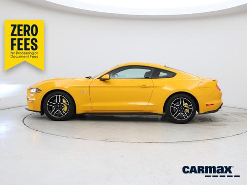 Orange 2019 Ford Mustang GT