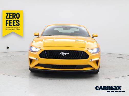 Orange 2019 Ford Mustang GT