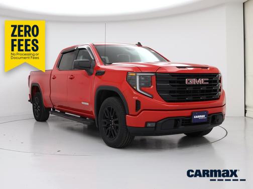 Red 2022 GMC Sierra 1500 Elevation