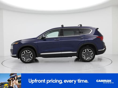 Blue 2023 Hyundai SANTA FE HEV SEL Premium