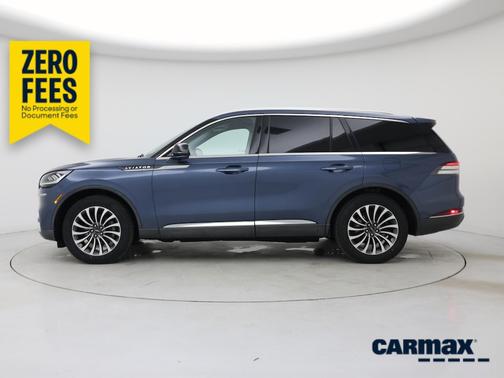 Blue 2020 Lincoln Aviator Reserve