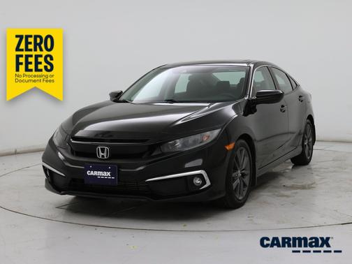 Black 2020 Honda Civic EX