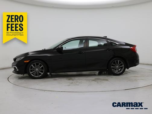 Black 2020 Honda Civic EX