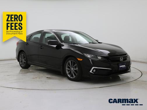 Black 2020 Honda Civic EX