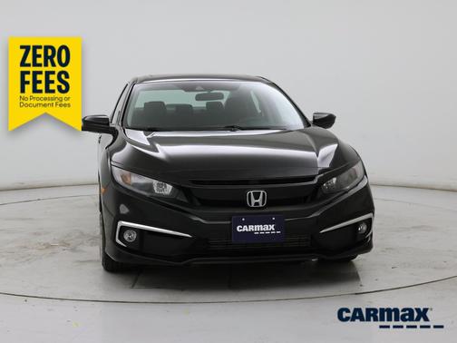 Black 2020 Honda Civic EX