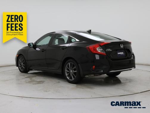 Black 2020 Honda Civic EX