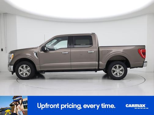 Gray 2021 Ford F-150 XLT