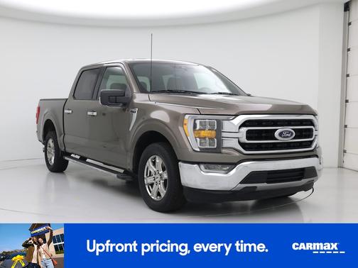 Gray 2021 Ford F-150 XLT