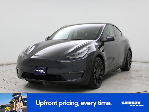 Black 2025 Tesla Model Y Performance