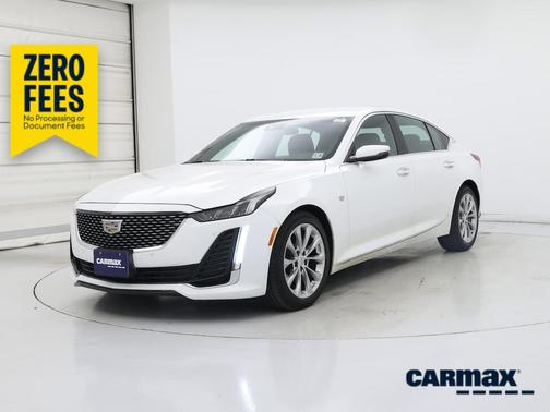 White 2023 Cadillac CT5 Premium Luxury