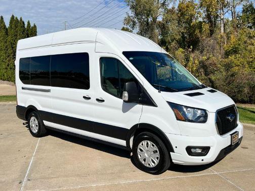 Oxford White 2025 Ford Transit-350 XLT