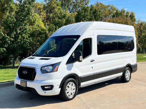 Oxford White 2025 Ford Transit-350 XLT