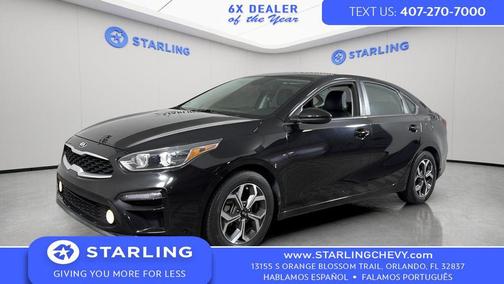 Aurora Black 2019 Kia Forte LXS