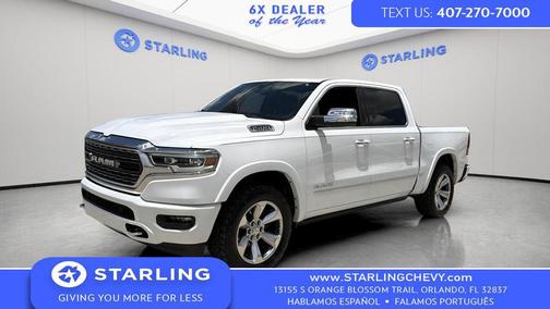 Bright White Clearcoat 2022 RAM 1500 Limited