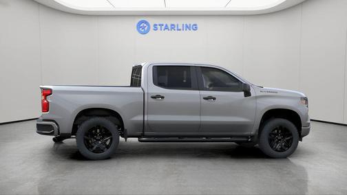 Sterling Gray Metallic 2026 Chevrolet Silverado 1500 Custom