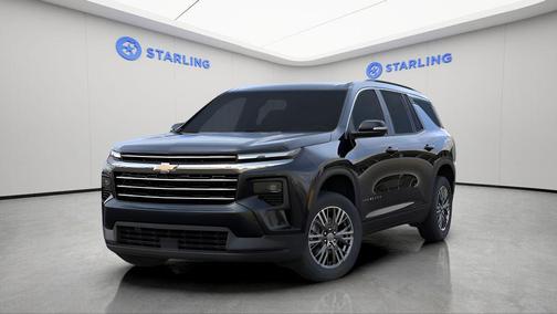 Mosaic Black Metallic 2026 Chevrolet Traverse LT