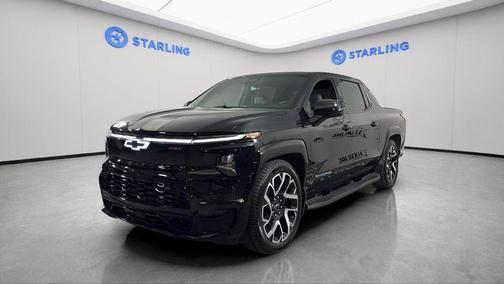 Black 2024 Chevrolet Silverado EV First-Edition RST 4WD