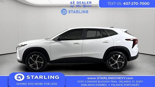 Summit White 2024 Chevrolet Trax FWD 1RS