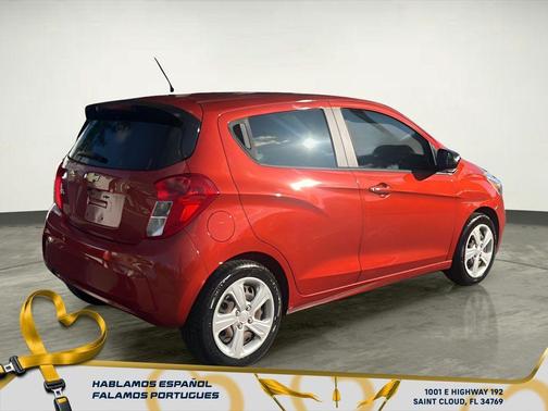 Cayenne Orange Metallic 2021 Chevrolet Spark LS