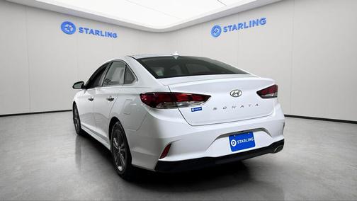 Quartz White Pearl 2018 Hyundai SONATA SEL