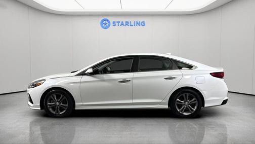 Quartz White Pearl 2018 Hyundai SONATA SEL