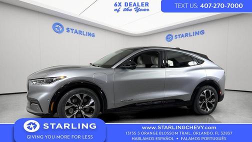 Iconic Silver Metallic 2021 Ford Mustang Mach-E Premium