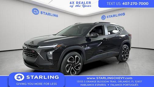 Mosaic Black Metallic 2024 Chevrolet Trax FWD 2RS