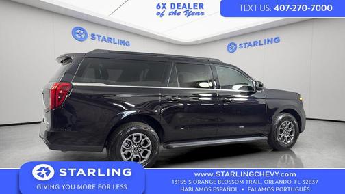 Black Metallic 2025 Ford Expedition Max Active 4x2