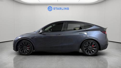 Midnight Silver Metallic 2021 Tesla Model Y Performance Dual Motor All-Wheel Drive