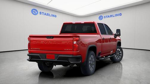 Red Hot 2026 Chevrolet Silverado 2500 Custom