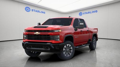 Red Hot 2026 Chevrolet Silverado 2500 Custom