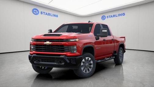 Red Hot 2026 Chevrolet Silverado 2500 Custom