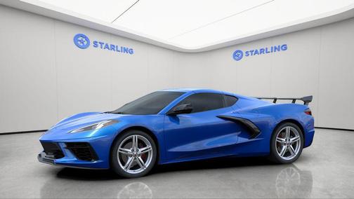 Riptide Blue Metallic 2026 Chevrolet Corvette Stingray w/1LT